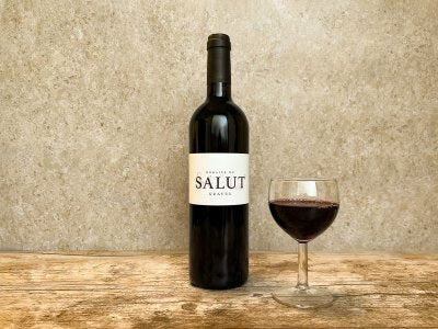 Bouteille de vin rouge - Graves, domaine du Salut