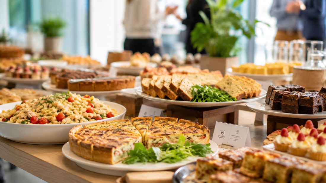 Buffet déjeunatoire pour repas d'entreprise
