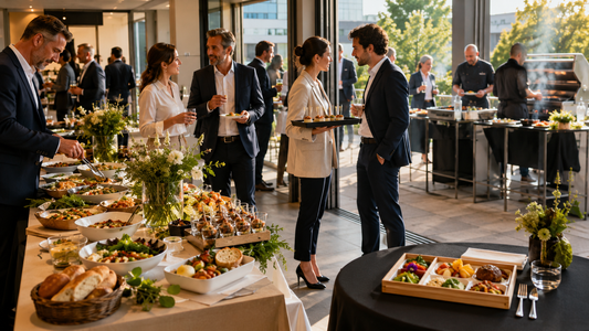 Buffet, cocktail, barbecue et plateau repas en entreprise
