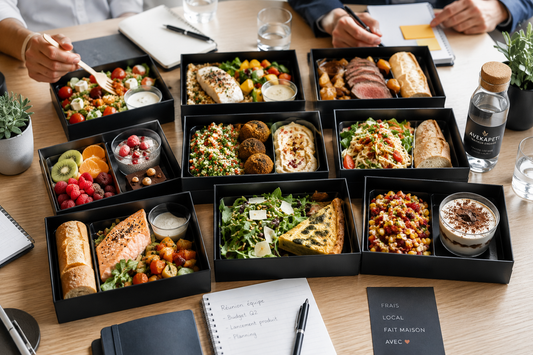 Idées de plateaux-repas en entreprise : 12 menus pour un déjeuner réussi au bureau
