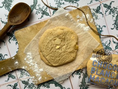 Cookie au chocolat blanc et macadamia