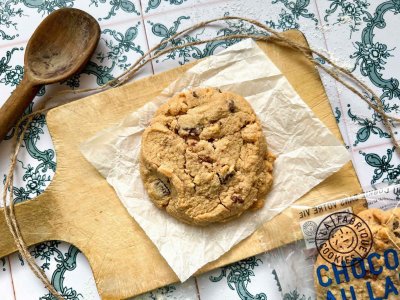 Cookie au chocolat au lait noisette